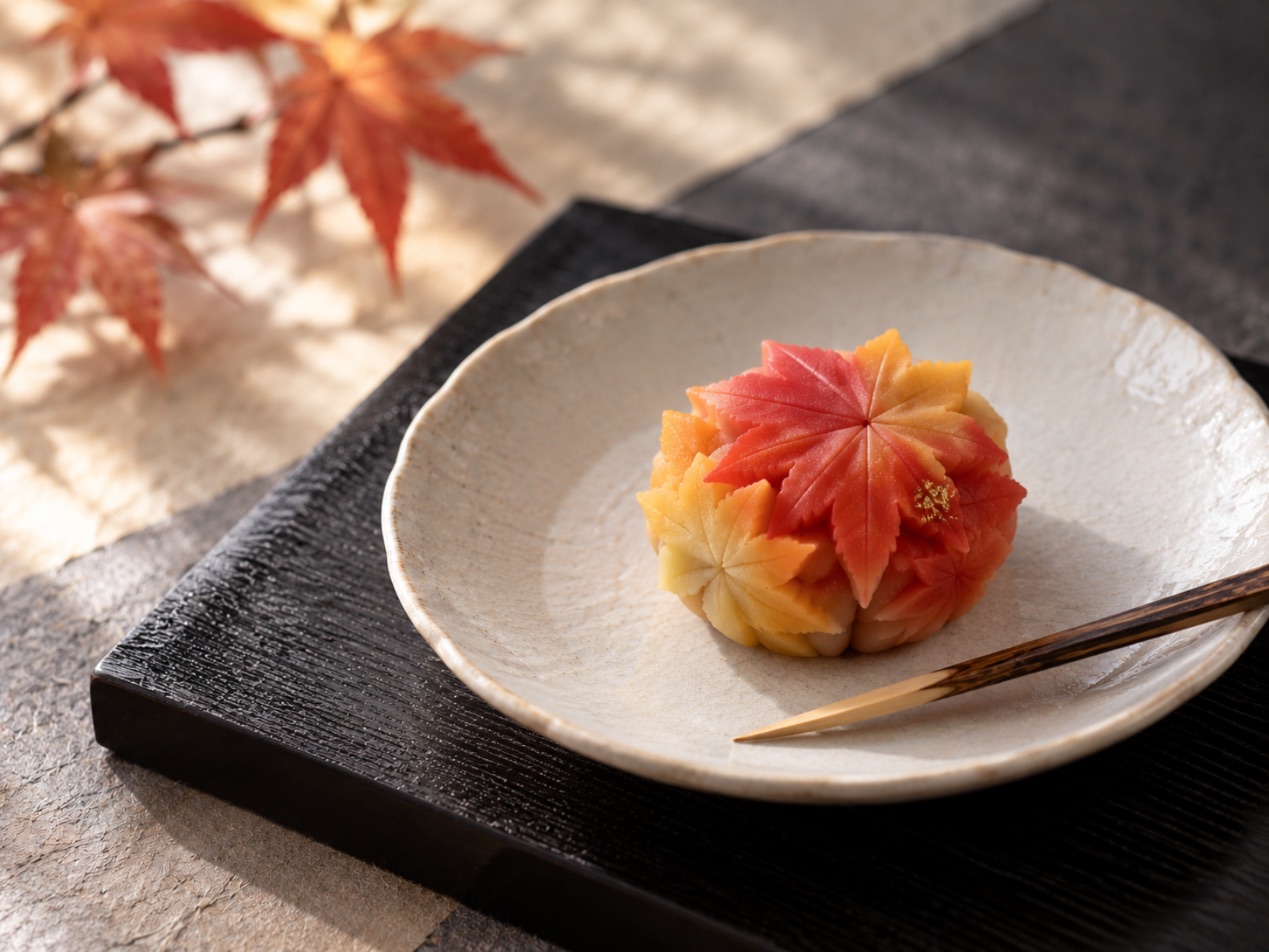 練り切り「紅葉」